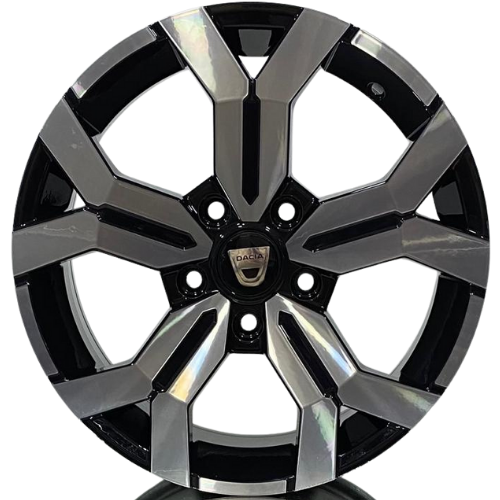 DY-1266 7.0X16 5X114.3 ET40 66.1 Black Diamond Jant