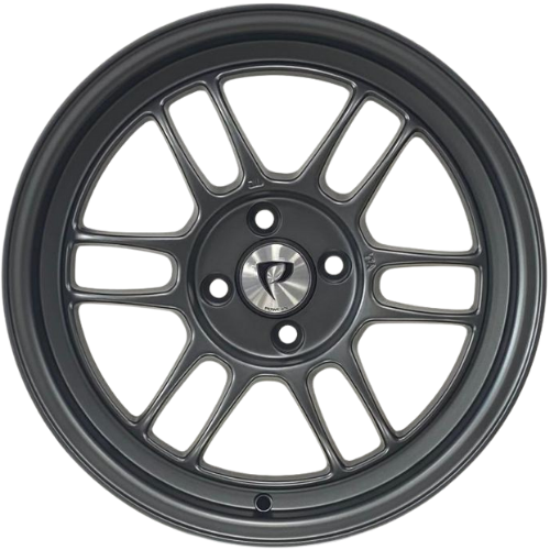 Honda Uyumlu Powcan BK-808 7.0X16 4X100 ET35 73.1 Matt Gun Jant