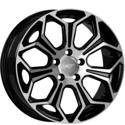 FD-17263 7.0X17 5X108 ET38 67.1 Black Diamond Jant