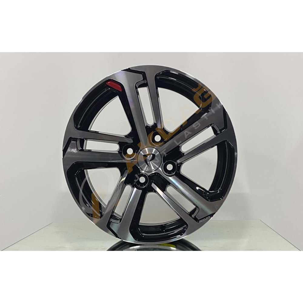 16X6,5 JANT BK 5447 4X108 ET20-65,1 BLACK DIAMOND
