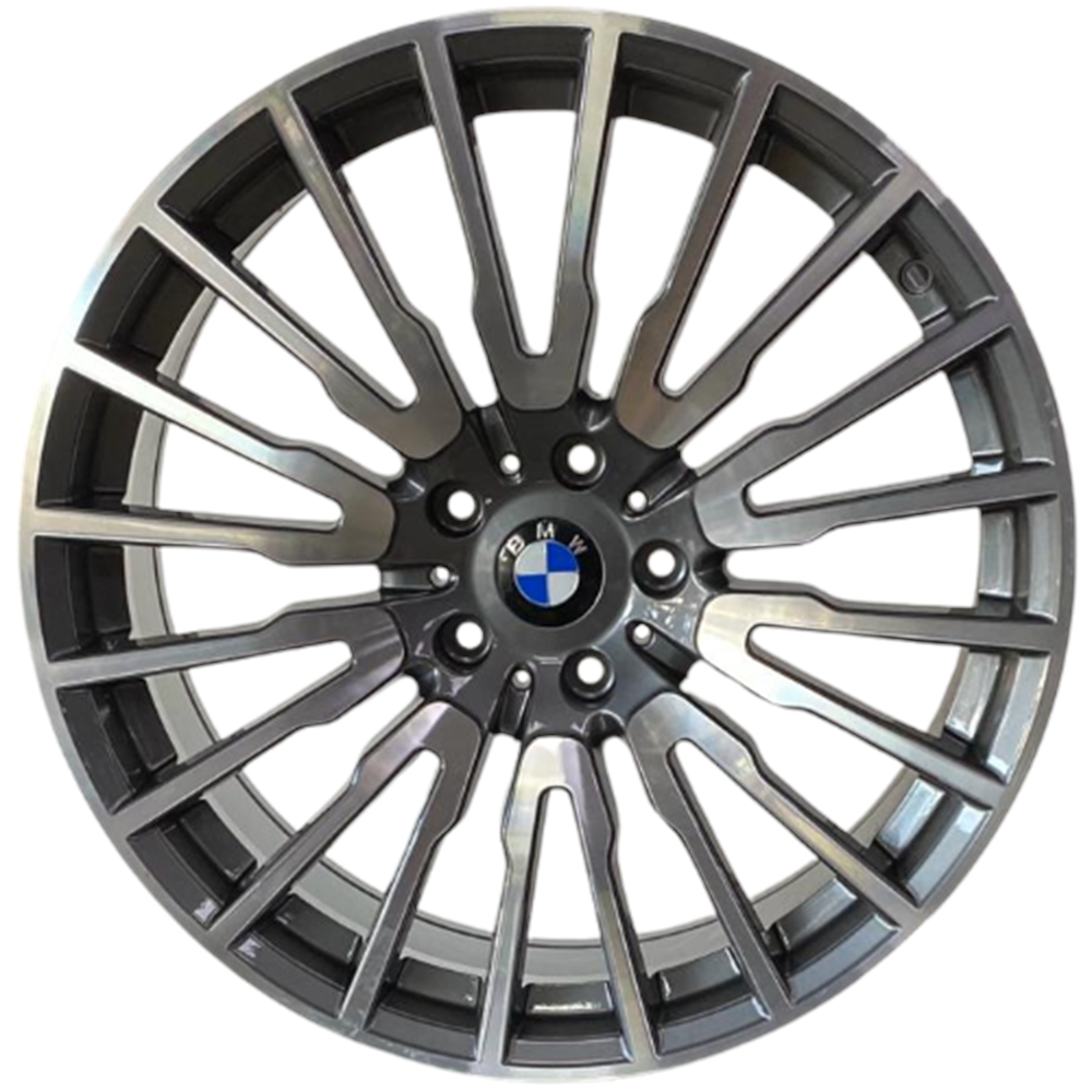 20X9,5 JANT DY 1050 5X112 ET38 66,6 GUN METAL DİAMOND