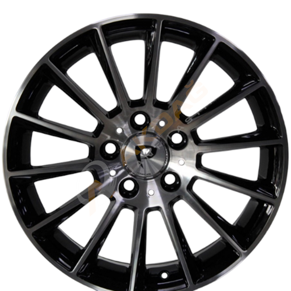16X7 JANT BK 836 5X112 ET35 66,6 BLACK DIAMOND