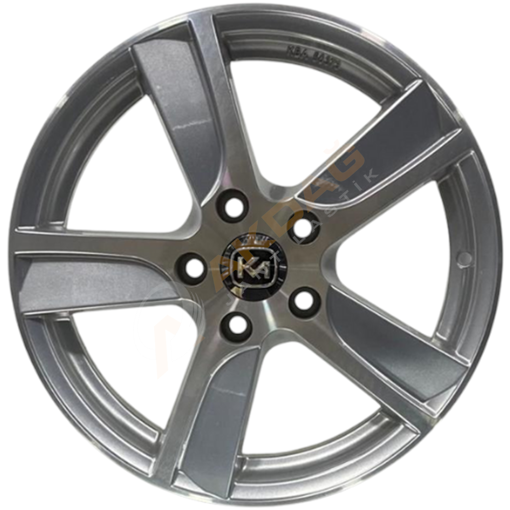 16X6,5 JANT KM 126 5X112 ET38 66,6 SİLVER-TEŞHİR