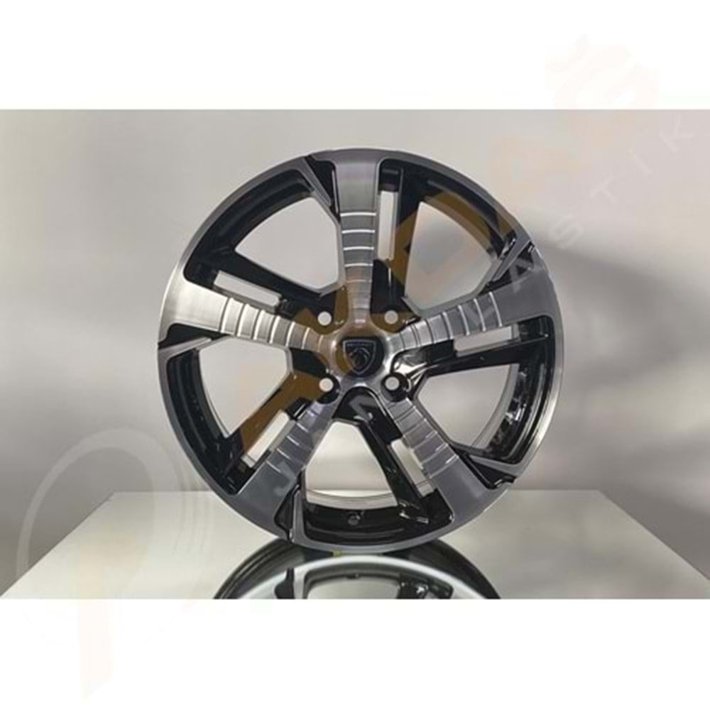 16X6.5 JANT BK 5514 5X108 ET35-65,1 BLACK MACHINED