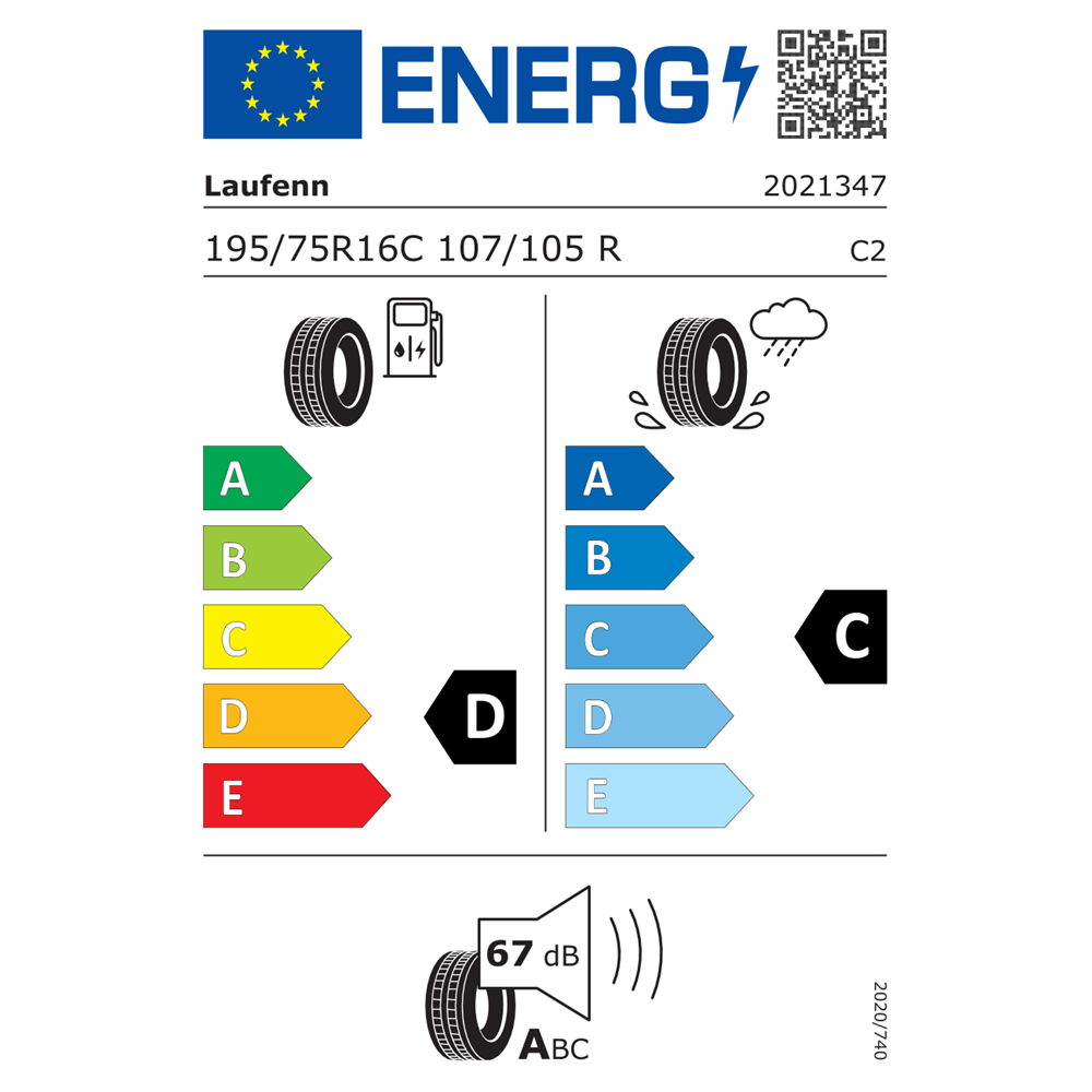 195/75/16C LV01 107/105R 8PR LAUFENN