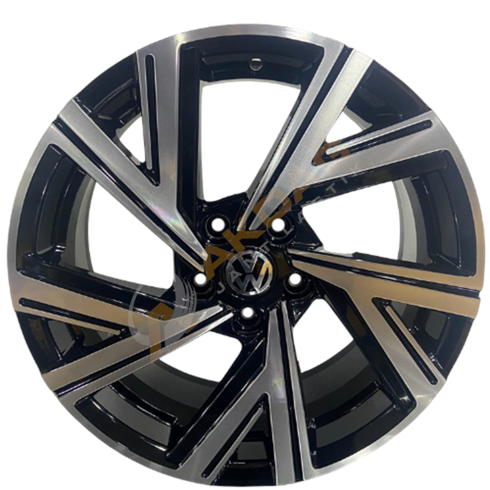17X7,5 JANT BK 5805 5X112 ET45-57,1 BLACK MACHINED