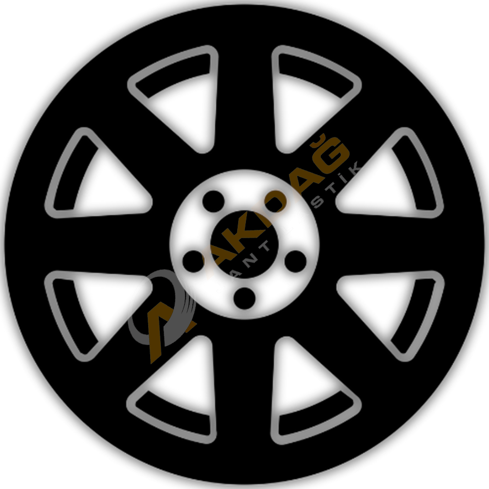 16X6 JANT ALCAR 9197 6X180 ET109 SAÇ JANT-YENİ TRANSİT ÇİF TEKER