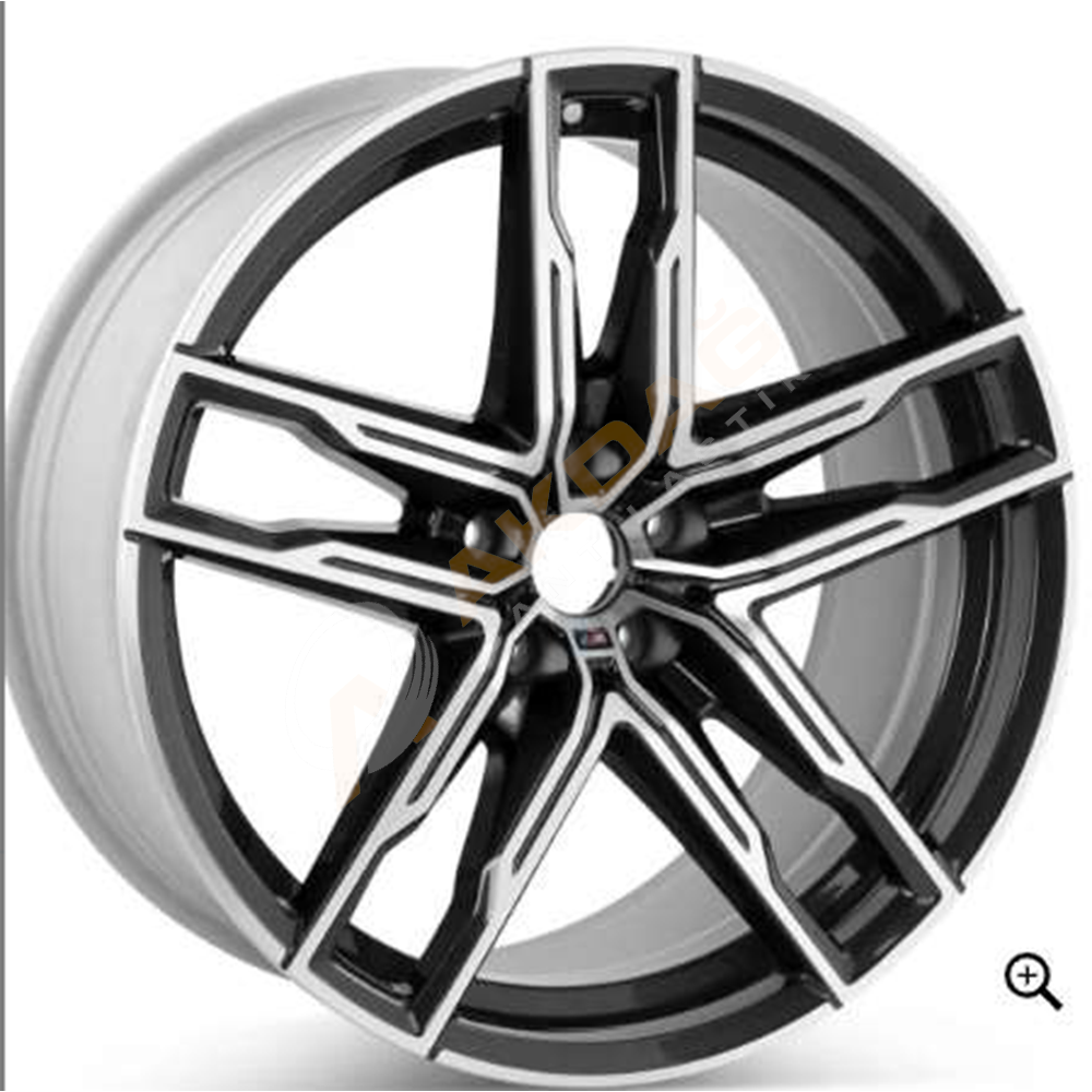 19X8,5 JANT R1W HP 3076 5X112 ET30-66,5 BLACK MACHINED