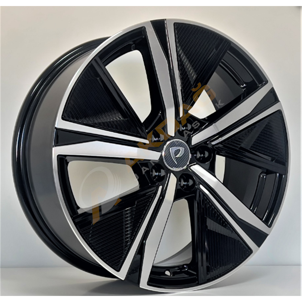 18X8 JANT BKY 1187 5X108 ET44-65,1 BLACK MACHİNED