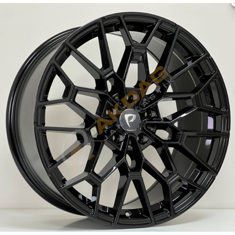 19X8 JANT BK 3S1271 5X112 ET30 66,6 BLACK(BİJON YERLERİ İŞLEMLİ)