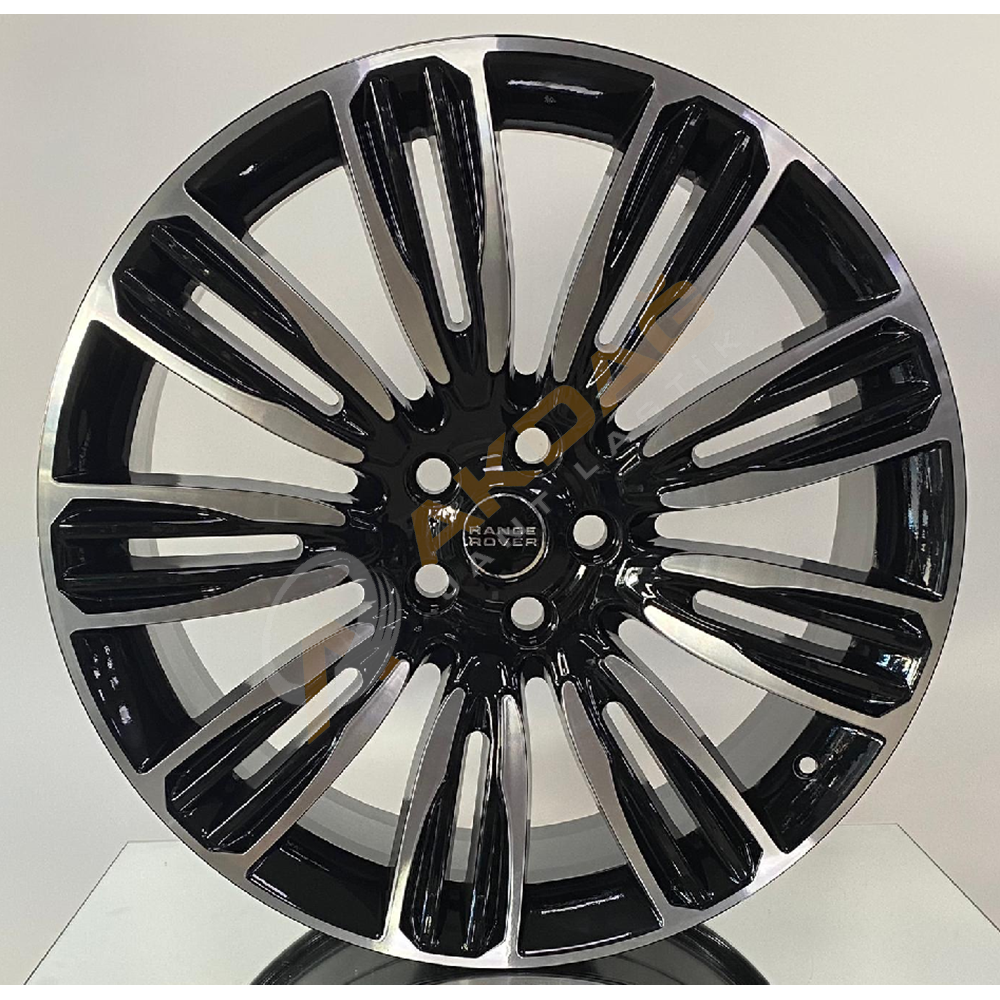 22X9,5 JANT TRUVA 159 5X108 ET45-63,4 BLACK DIAMOND