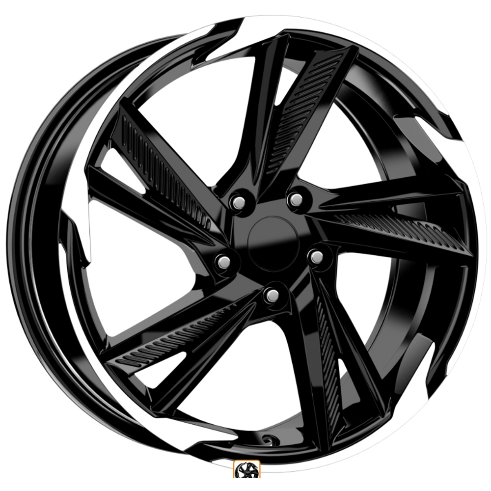 18X8,0 JANT DY 1208 5X108 ET45 67,1 BLACK DİAMOND
