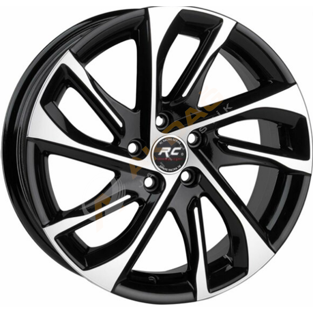 15X6,5 JANT RC 258 5X98 ET35-58,1 BLACK DİAMOND