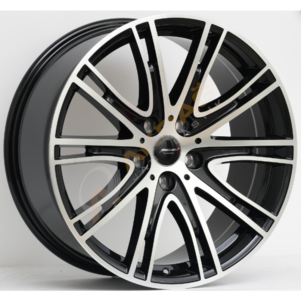 19X8,5 JANT PRO 2024 5X120 ET34 72,56 BLACK DİAMOND