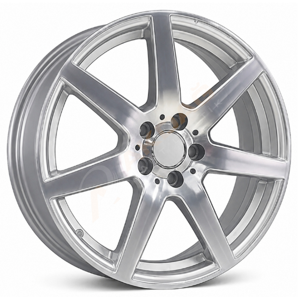 18X7,5 JANT R1A 1200 5X112 ET45 66,6 SİLVER DİAMOND