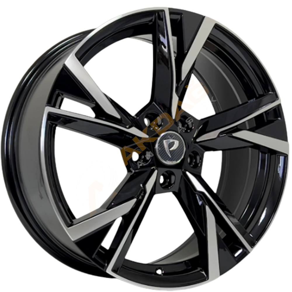 16X6,5 JANT BKY 1241 5X112 ET46 57,1 BLACK DİAMOND (TEŞHİR)