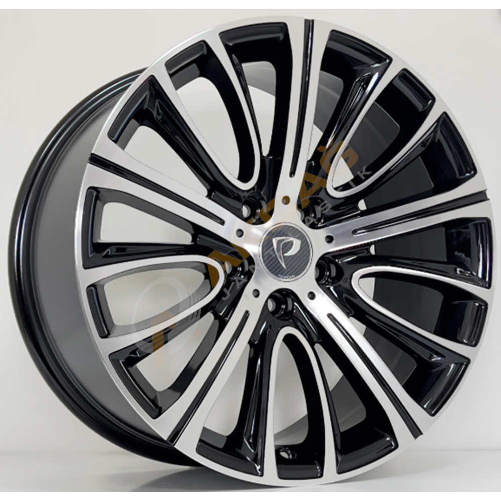19X9,5 JANT BK 3S025 5X112 ET41 66,6 BLACK MACHINED