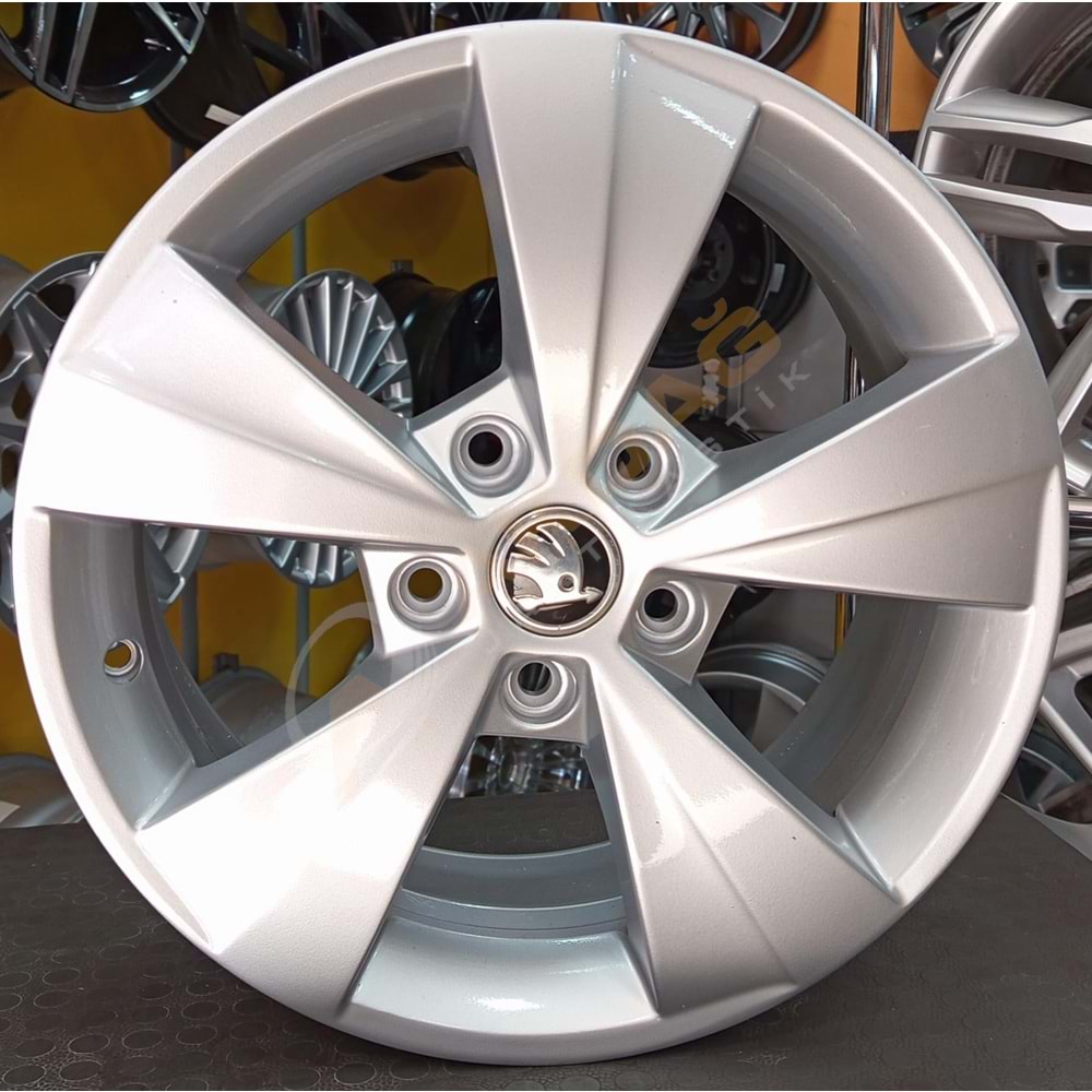 16X6,5 ÇIKMA JANT 5X112 ET:46 OEM SKODA