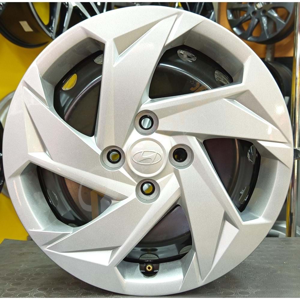 15X6 ÇIKMA JANT 4X100 ET 47 OEM HYUNDAİ İ20 (SIFIRDAN SÖKME)
