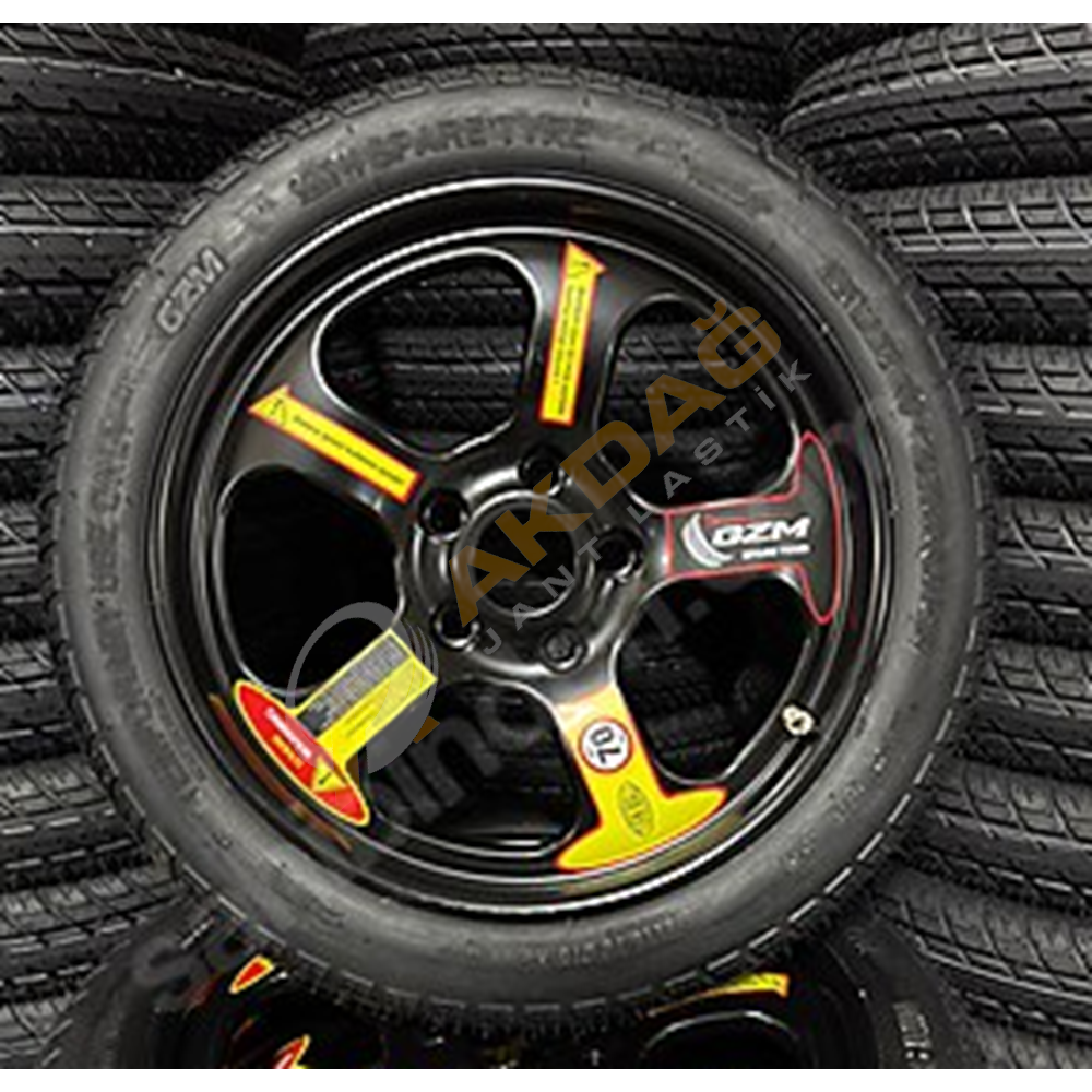 16-5X114,3 73,1 GZM SPARE TYRE STEPNE JANT LASTİK