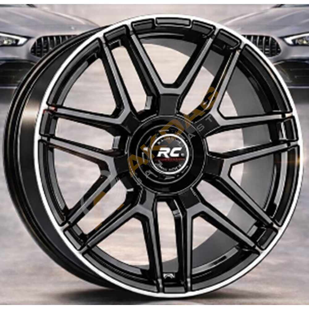 18X8 JANT RC 210 5X112 ET35 66,6 BLACK (TEŞHİR)