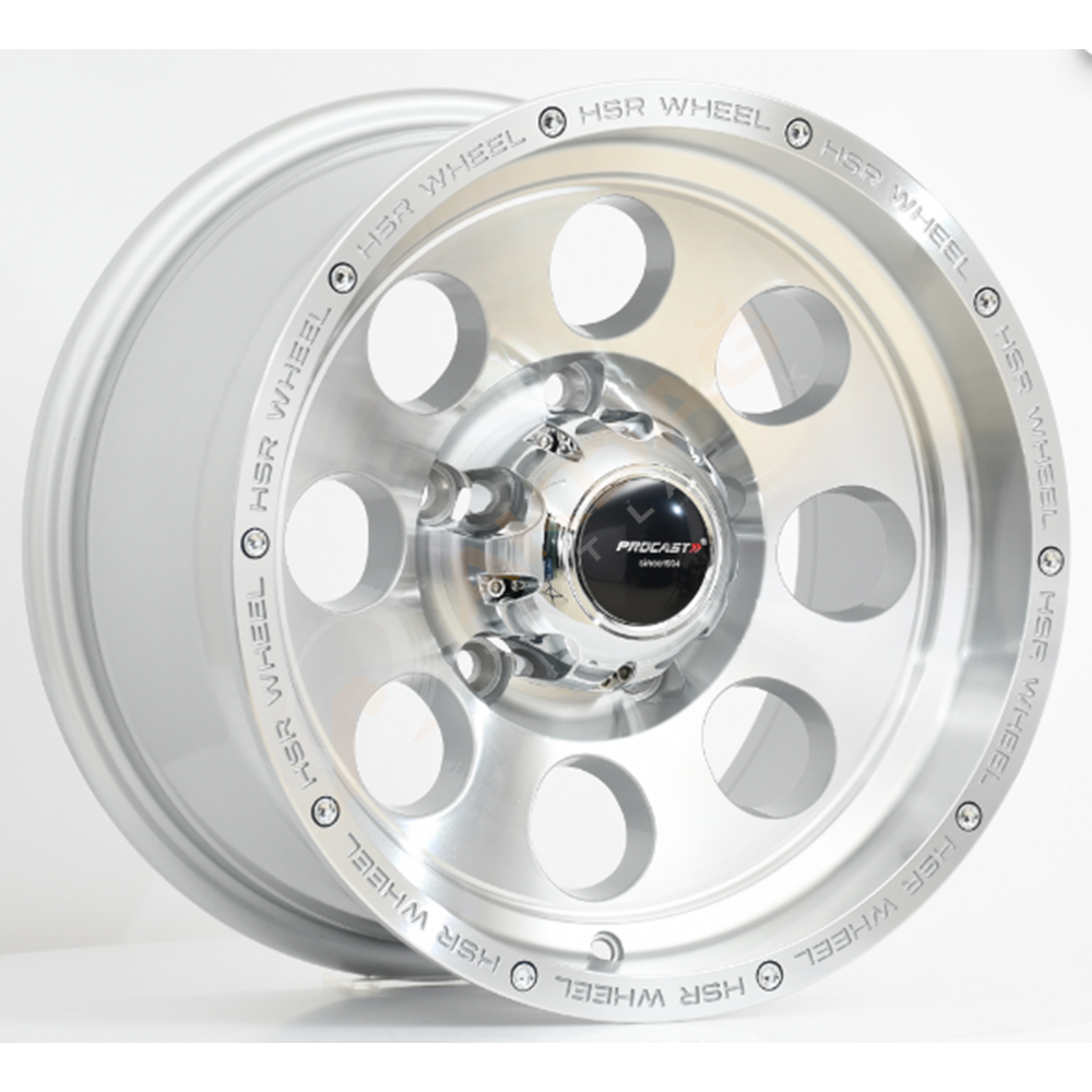 15X8 JANT PRO L53123 5X139,7 ET-0 -110 SİLVER MACHİNED