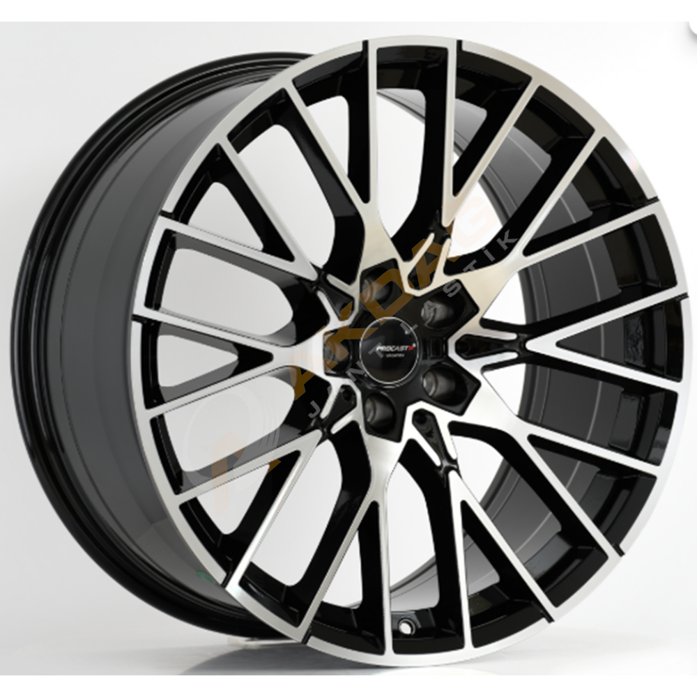 20X8,5 JANT PRO LA5408 5X112 ET27 66,6 BLACK DİAMOND (TEŞHİR)