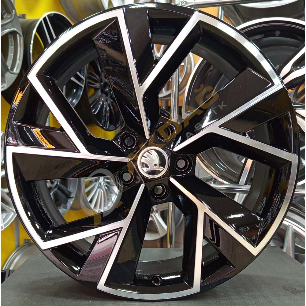 19X7 ÇIKMA JANT 5X112 ET 43 OEM SKODA