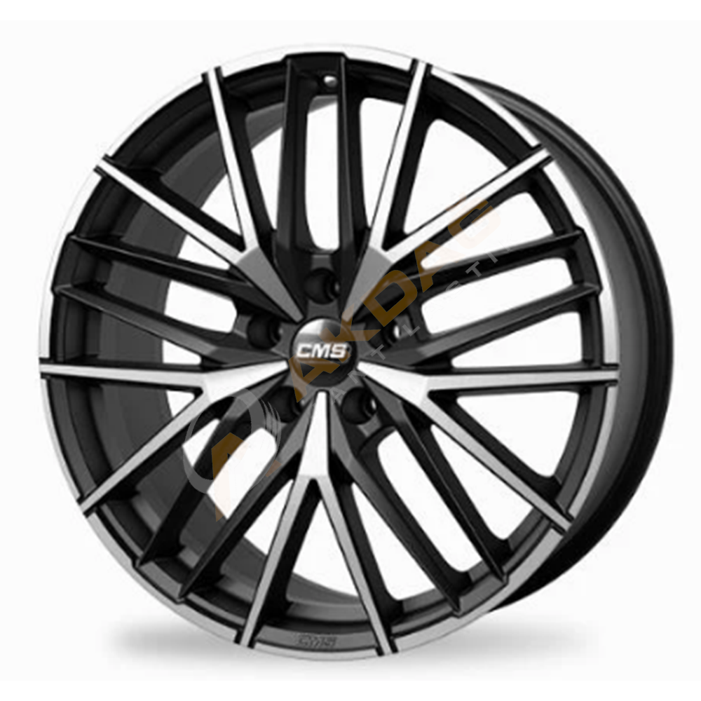 18X8,0 JANT CMS 1545 5X108 ET48 67,2 DİAMOND MATT BLACK