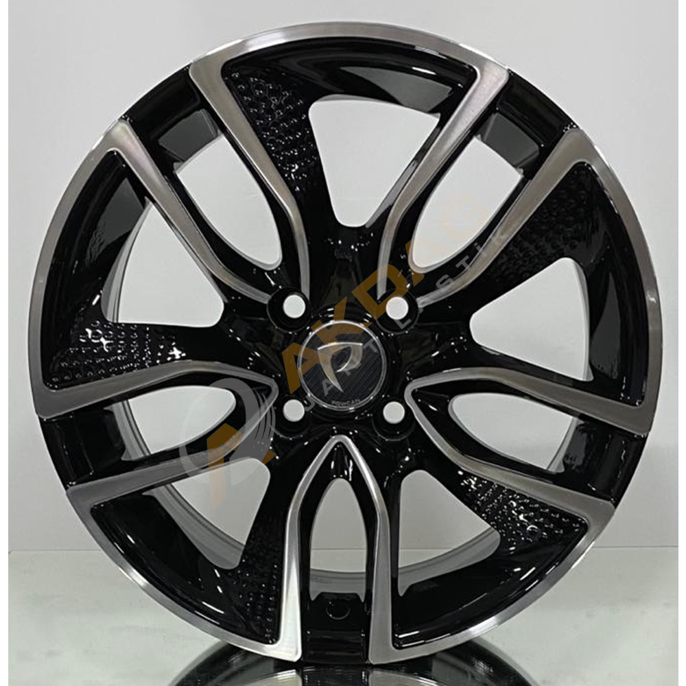 15X6,5 JANT BK 5087 5X114,3 ET45-66,1 BLACK DİAMOND