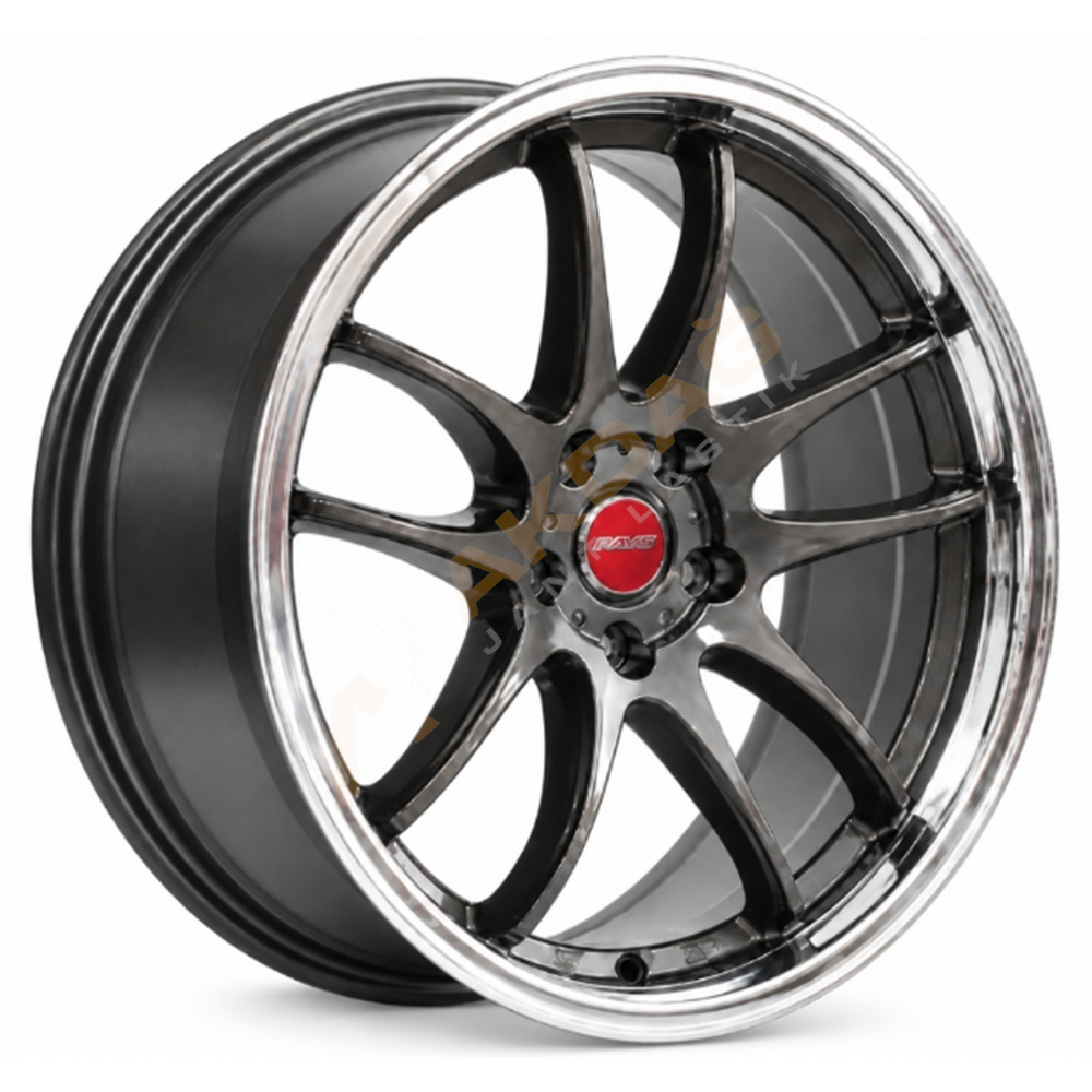 18X8,5 JANT R1W ZR3366F 5X112 ET35 66,6 HYPER BLACK LİP DİAMOND
