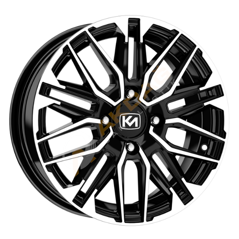 15X6,0 JANT KM 845 4X108 ET35 67,1 BLACK DİAMOND