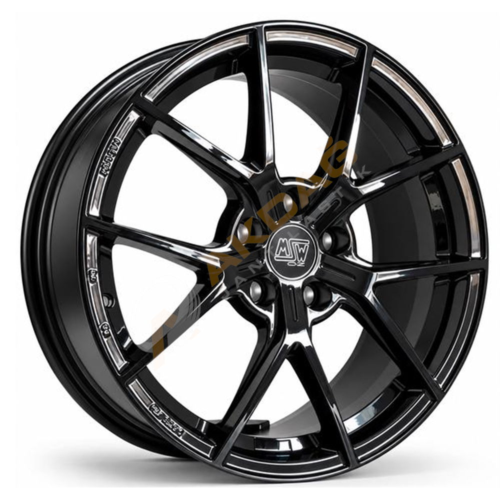 19X8,5 JANT MSW P1 1902 5X112 ET44 73,1 GLOSS BLACK MSW