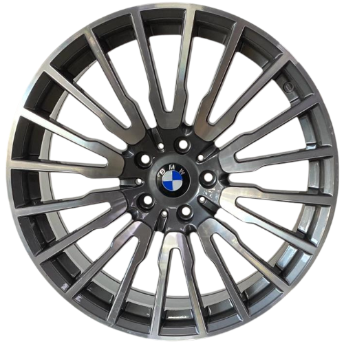 20X9,5 JANT DY 1050 5X112 ET38 66,6 GUN METAL DİAMOND