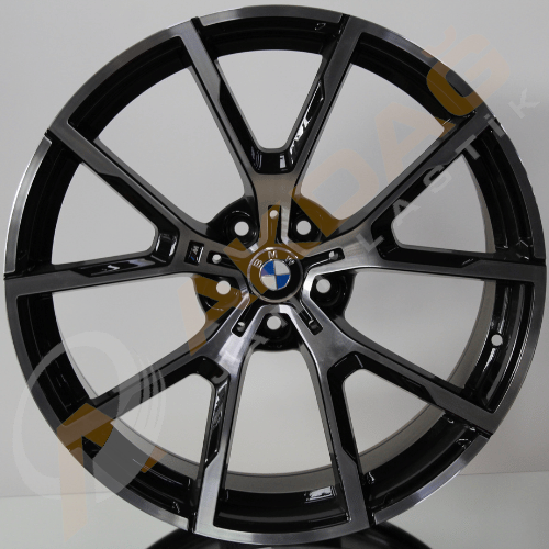 20X10 JANT BK 5601 5X112 ET40 66,6 BLACK MACHINED
