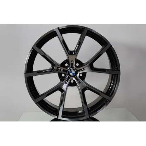 20X8,5 JANT BK 5601 5X112 ET27 66,6 BLACK MACHINED