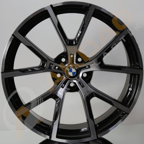 20X8,5 JANT BK 5601 5X112 ET27 66,6 BLACK MACHINED