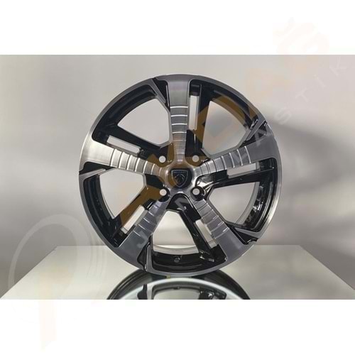 16X6.5 JANT BK 5514 5X108 ET35-65,1 BLACK MACHINED