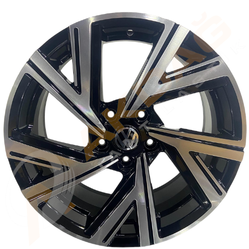 17X7,5 JANT BK 5805 5X112 ET45-57,1 BLACK MACHINED