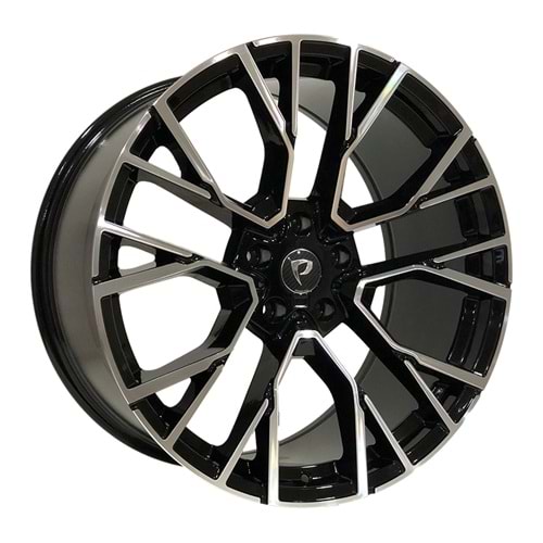 21X9,5 JANT BK 5769 5X120 ET40 74,1 BLACK MACHİNED