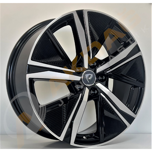 18X8 JANT BKY 1187 5X108 ET44-65,1 BLACK MACHİNED