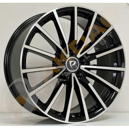 18X8 JANT BK 5246 5X112 ET42-66,45 BLACK MACHİNED
