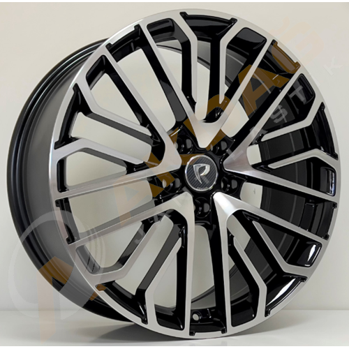19X8 JANT BK 3S1261 5X112 ET45-66,45 BLACK DIAMOND