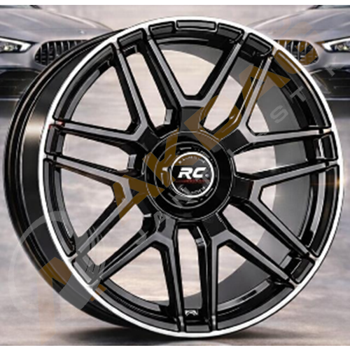 18X9 JANT RC 211 5X112 ET48 66,6 BLACK (TEŞHİR)