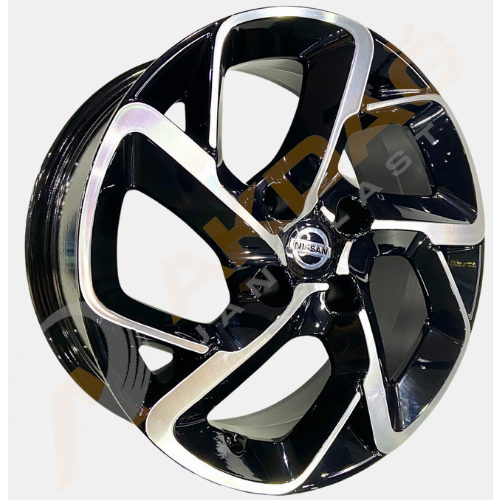 15X6,5 JANT BK 5714 4X108 ET25-65,1 BLACK MACHINED XL
