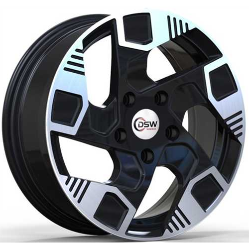 16X6,5 JANT RC 569 5X108 ET35 65,1 BLACK DİAMOND