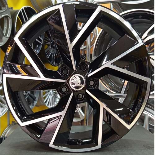 19X7 ÇIKMA JANT 5X112 ET 43 OEM SKODA