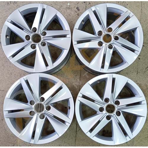 16X7 ÇIKMA JANT 5X112 ET:48 OEM VW (4Ü ÇIKMA DEPO) (KOZMETİK 9/10)