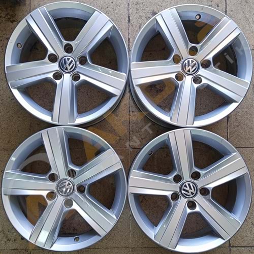 16X6,5 ÇIKMA JANT 5X112 ET 46 OEM VW (4Ü ÇIKMADEPO) KOZMETİK 8/10