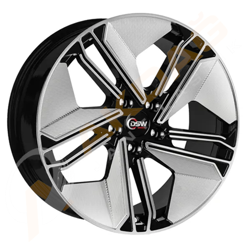 17X7,5 JANT DSW 1207 5X112 ET35 66,5 BLACK DİAMOND MİLLİNG